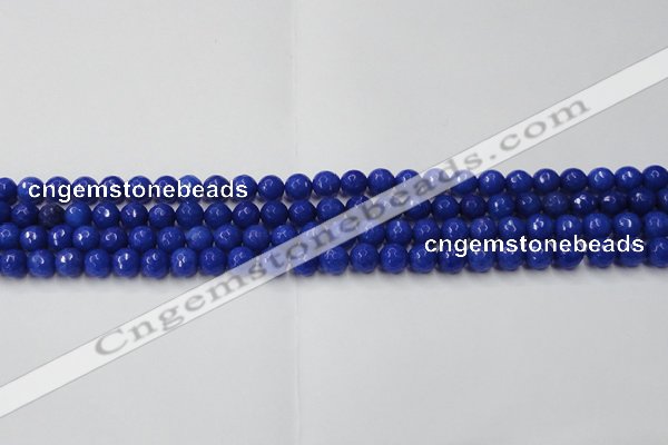 CCN2064 15 inches 4mm faceted round candy jade beads wholesale