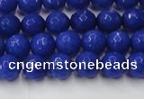 CCN2065 15 inches 6mm faceted round candy jade beads wholesale