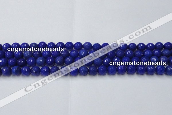 CCN2067 15 inches 10mm faceted round candy jade beads wholesale