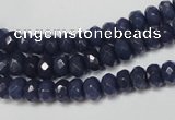 CCN2112 15.5 inches 4*6mm faceted rondelle candy jade beads