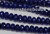 CCN2118 15.5 inches 4*6mm faceted rondelle candy jade beads