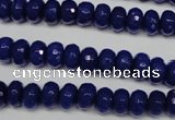 CCN2119 15.5 inches 5*8mm faceted rondelle candy jade beads