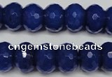 CCN2122 15.5 inches 10*14mm faceted rondelle candy jade beads