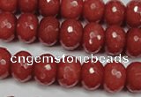 CCN2129 15.5 inches 10*14mm faceted rondelle candy jade beads