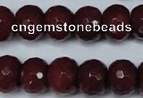 CCN2137 15.5 inches 12*16mm faceted rondelle candy jade beads