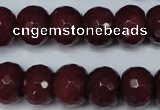 CCN2137 15.5 inches 12*16mm faceted rondelle candy jade beads