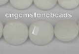 CCN2233 15.5 inches 16mm faceted coin candy jade beads wholesale