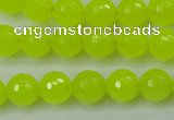 CCN2264 15.5 inches 10mm faceted round candy jade beads wholesale