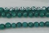 CCN2279 15.5 inches 6mm faceted round candy jade beads wholesale