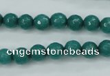 CCN2280 15.5 inches 8mm faceted round candy jade beads wholesale