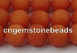 CCN2427 15.5 inches 6mm round matte candy jade beads wholesale