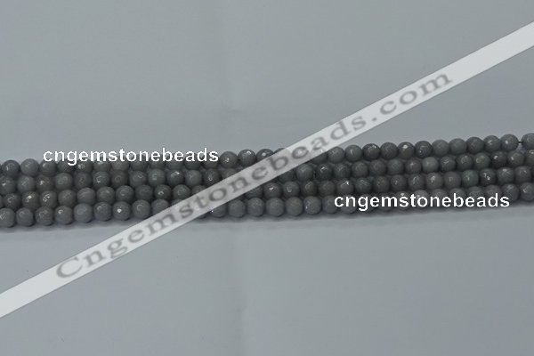 CCN2559 15 inches 6mm faceted round candy jade beads wholesale