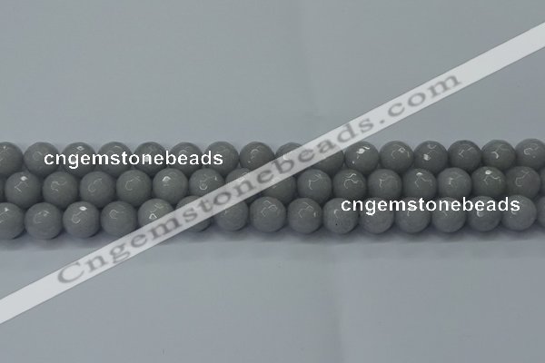 CCN2562 15 inches 12mm faceted round candy jade beads wholesale