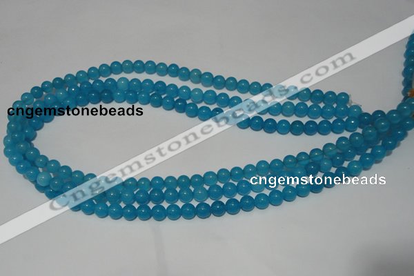 CCN26 15.5 inches 6mm round candy jade beads wholesale