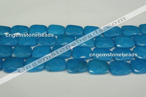 CCN2637 15.5 inches 18*25mm faceted trapezoid candy jade beads