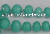 CCN2757 15.5 inches 5*8mm - 12*16mm faceted rondelle candy jade beads