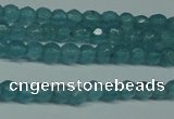 CCN2802 15.5 inches 2mm tiny faceted round candy jade beads