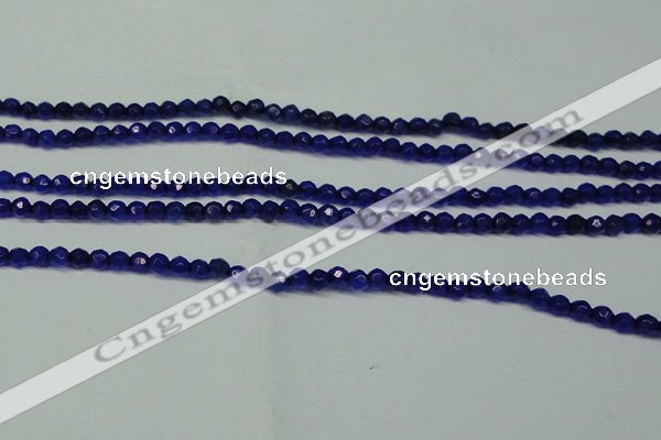 CCN2803 15.5 inches 2mm tiny faceted round candy jade beads