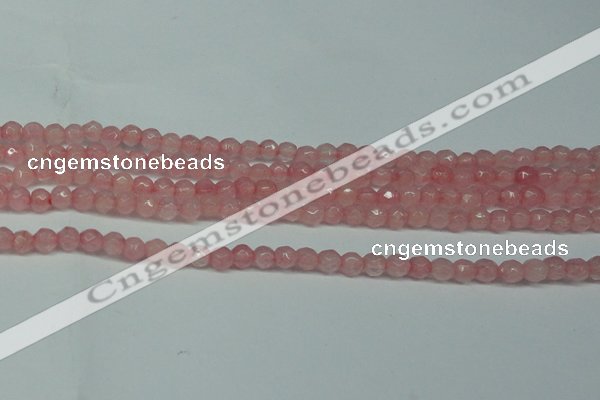 CCN2810 15.5 inches 3mm tiny faceted round candy jade beads