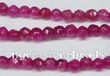 CCN2811 15.5 inches 3mm tiny faceted round candy jade beads