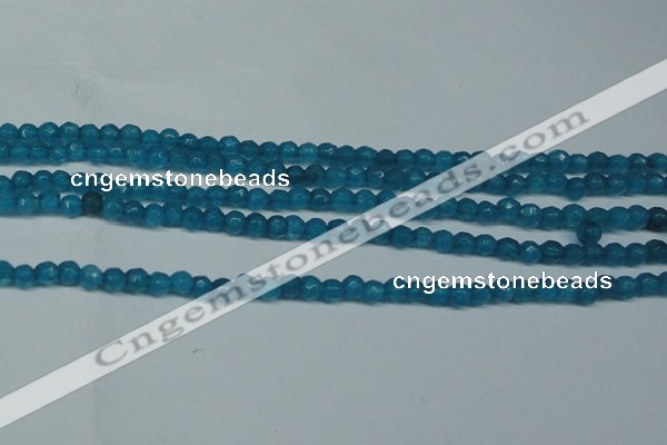 CCN2815 15.5 inches 3mm tiny faceted round candy jade beads