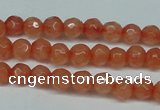 CCN2820 15.5 inches 4mm tiny faceted round candy jade beads