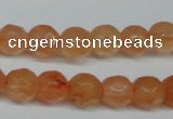 CCN2832 15.5 inches 5mm faceted round candy jade beads