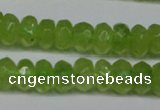 CCN2853 15.5 inches 2*4mm faceted rondelle candy jade beads