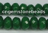 CCN2875 15.5 inches 5*8mm faceted rondelle candy jade beads