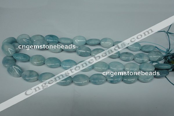 CCN2950 15.5 inches 13*18mm oval candy jade beads wholesale