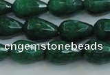 CCN3012 15.5 inches 10*15mm faceted teardrop candy jade beads