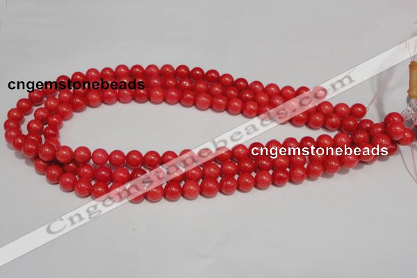 CCN33 15.5 inches 8mm round candy jade beads wholesale