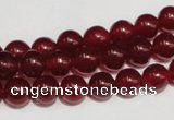 CCN35 15.5 inches 8mm round candy jade beads wholesale