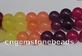 CCN37 15.5 inches 8mm round candy jade beads wholesale