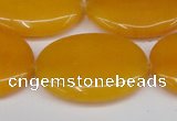 CCN3985 15.5 inches 30*40mm oval candy jade beads wholesale