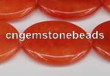 CCN3986 15.5 inches 30*40mm oval candy jade beads wholesale