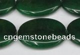 CCN3997 15.5 inches 30*40mm oval candy jade beads wholesale