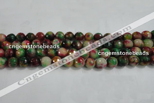 CCN4012 15 inches 10mm faceted round candy jade beads wholesale