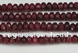 CCN4104 15.5 inches 2*4mm faceted rondelle candy jade beads