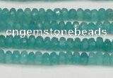 CCN4106 15.5 inches 2*4mm faceted rondelle candy jade beads