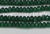 CCN4110 15.5 inches 2*4mm faceted rondelle candy jade beads