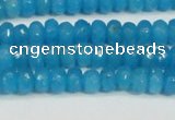 CCN4133 15.5 inches 4*6mm faceted rondelle candy jade beads