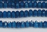CCN4134 15.5 inches 4*6mm faceted rondelle candy jade beads