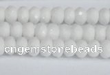 CCN4150 15.5 inches 5*8mm faceted rondelle candy jade beads