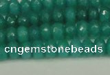 CCN4169 15.5 inches 5*8mm faceted rondelle candy jade beads