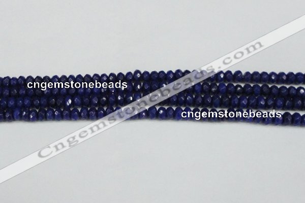 CCN4172 15.5 inches 5*8mm faceted rondelle candy jade beads