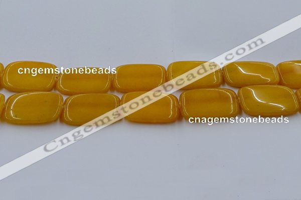 CCN4201 15.5 inches 30*40mm rectangle candy jade beads wholesale