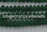 CCN4504 15.5 inches 3*5mm rondelle matte candy jade beads