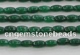 CCN4516 15.5 inches 3*5mm rice candy jade beads wholesale