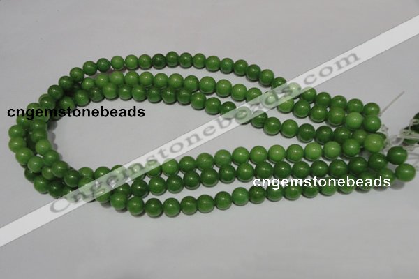 CCN46 15.5 inches 8mm round candy jade beads wholesale